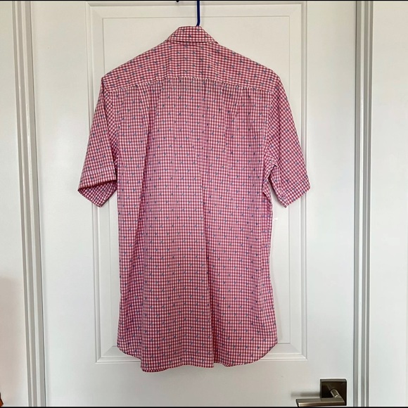 Haspel Shirts Haspel New Orleans 99 Short Sleeve Plaid Gingham